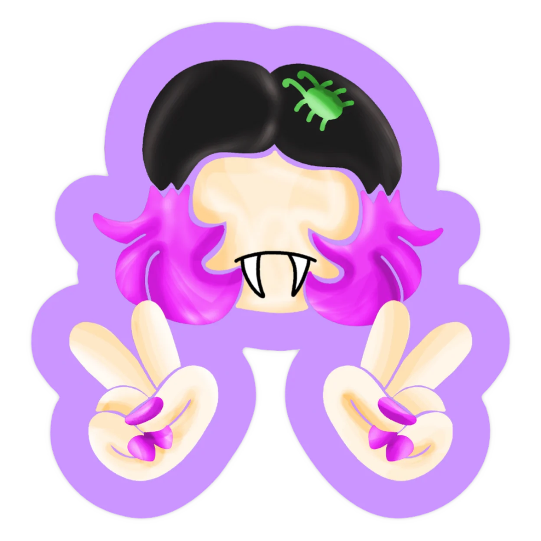 Pitaya Peace Sticker