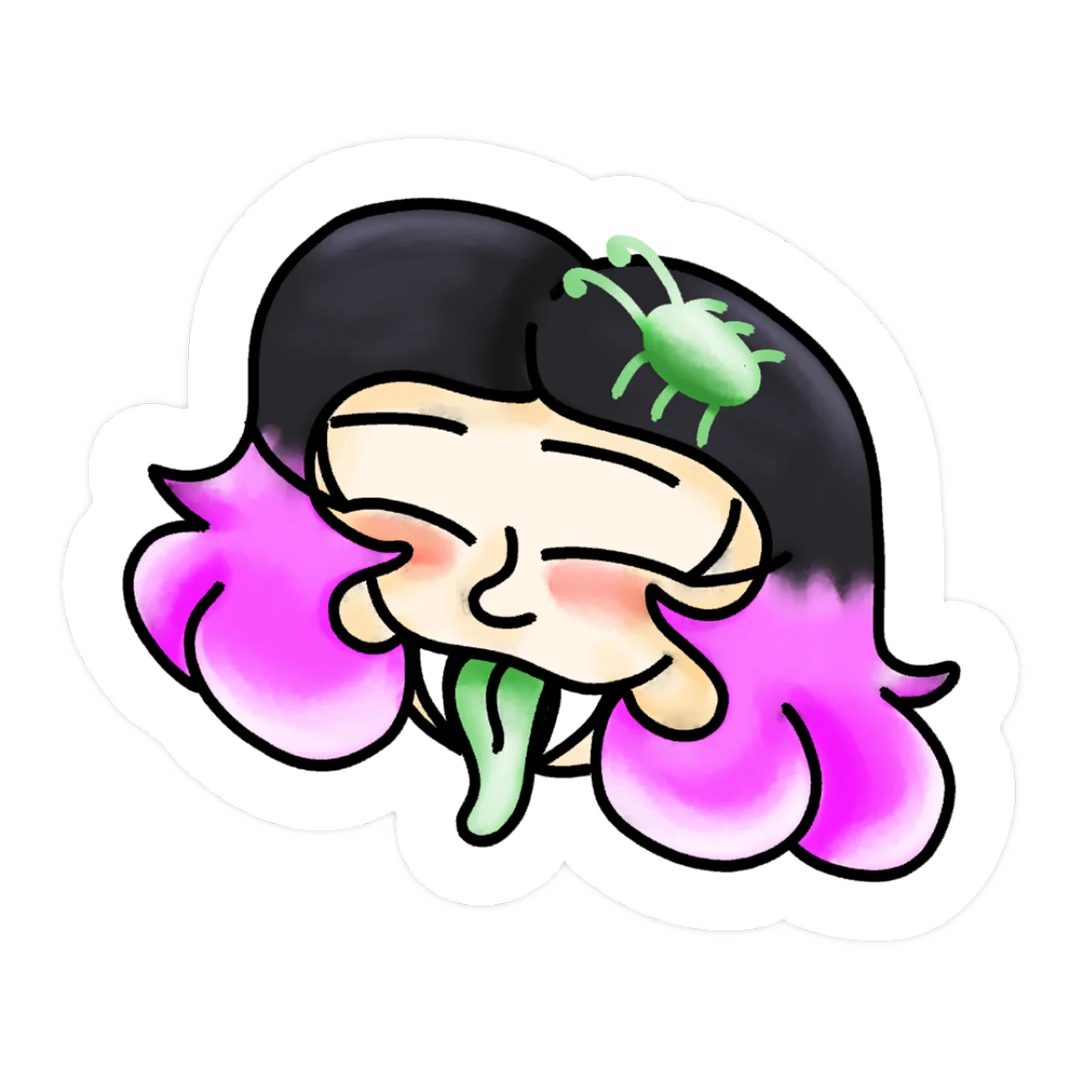 Pitaya Face Sticker